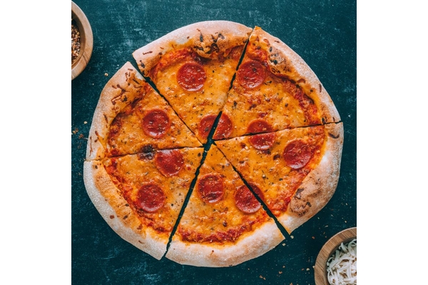 Image Plant-based pizza.